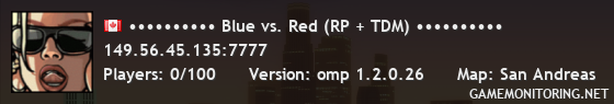 •••••••••• Blue vs. Red (RP + TDM) ••••••••••