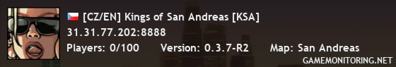 [CZ/EN] Kings of San Andreas [KSA]