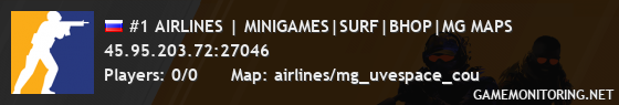 #1 AIRLINES | MINIGAMES|SURF|BHOP|MG MAPS