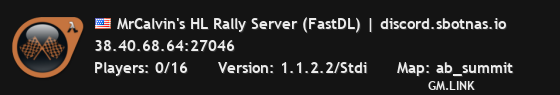 MrCalvin's HL Rally Server (FastDL) | discord.sbotnas.io