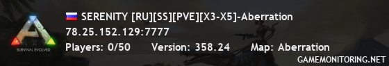 SERENITY [RU][SS][PVE][X3-X5]-Aberration