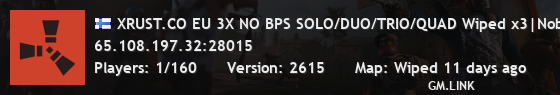 XRUST.CO EU 3X NO BPS SOLO/DUO/TRIO/QUAD Wiped x3|Nobps|Shop|Ki