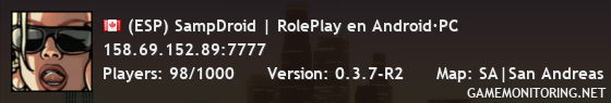 (ESP) SampDroid | RolePlay en Android·PC