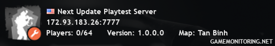 Next Update Playtest Server