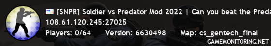 [SNPR] Soldier vs Predator Mod 2022 | Can you beat the Predator