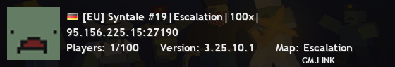 [EU] Syntale #19|Escalation|100x|