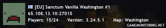 [EU] Sanctum Vanilla Washington #1