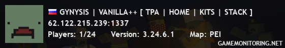 GYNYSIS | VANILLA++ [ TPA | HOME | KITS | STACK ]