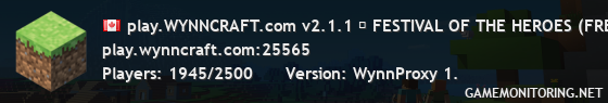 play.WYNNCRAFT.com v2.0.4 ✦ Unsupported version. Please use version 1.16+