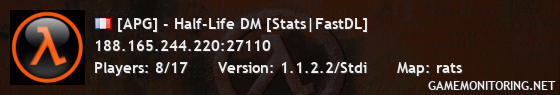 [APG] - Half-Life DM [Stats|FastDL]