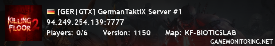 [GER|GTX] GermanTaktiX Server #1