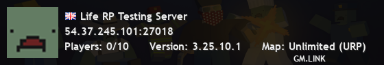 Life RP Testing Server