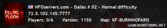 NFOservers.com - Dallas # 02 - Normal difficulty