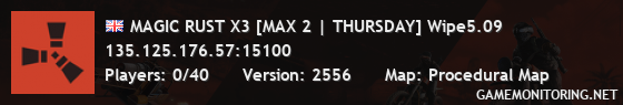 MAGIC RUST X3 [MAX 2 | THURSDAY] Wipe5.09