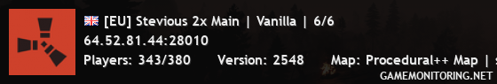 [EU] Stevious 2x Main | Vanilla | 9/5