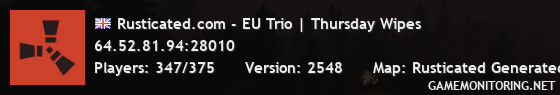 Rusticated.com - EU Trio | Thursday Wipes