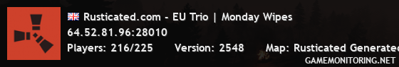 Rusticated.com - EU Trio | Monday Wipes