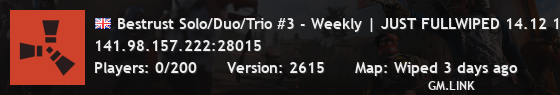 Bestrust Solo/Duo/Trio #3 - Weekly | JUST FULLWIPED 14.12 12/14