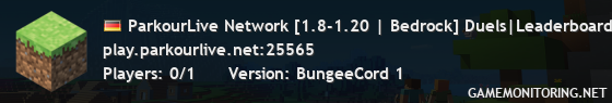 ParkourLive Network [1.8-1.20 | Bedrock] Duels|Leaderboards|Events|Much more!