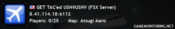 GET TAC'ed USNVUSNV (FSX Server)