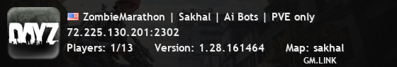 ZombieMarathon | Sakhal | Ai Bots | PVE only