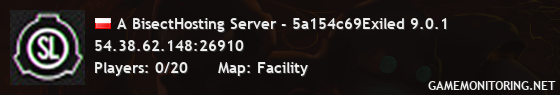 A BisectHosting Server - 5a154c69Exiled 9.0.1