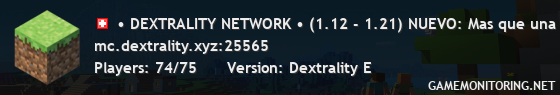 • DEXTRALITY NETWORK • (1.12 - 1.20) ⏏ SKYGENS OP: ¡Nueva modalidad, rango VIP Gratis!