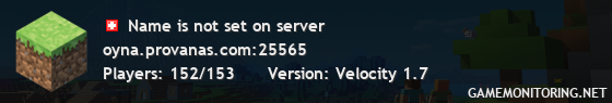 Name is not set on server