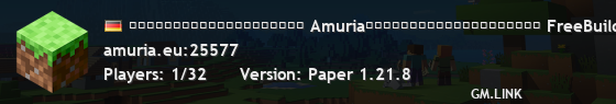 ▬▬▬▬▬▬▬▬▬▬▬▬▬▬▬▬▬▬▬▌ Amuria▐▬▬▬▬▬▬▬▬▬▬▬▬▬▬▬▬▬▬▬ FreeBuild -|- FarmWelt -|- Farm -|- Chestshops