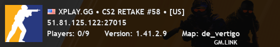 XPLAY.GG • CS2 RETAKE #58 • [US]