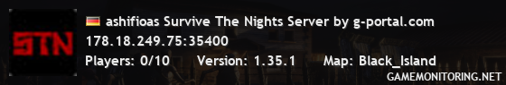 ashifioas Survive The Nights Server by g-portal.com