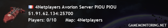 4Netplayers Avorion Server PIOU PIOU