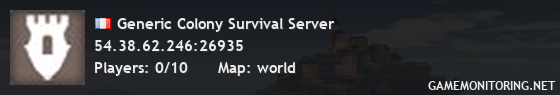 Generic Colony Survival Server