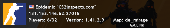 Epidemic "CS2inspects.com"