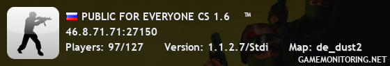 PUBLIC FOR EVERYONE CS 1.6    ™