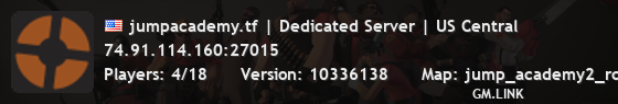 jumpacademy.tf | Dedicated Server | US Central