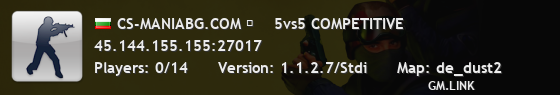 CS-MANIABG.COM ✪    5vs5 COMPETITIVE