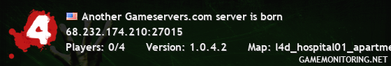 Another Gameservers.com server is born