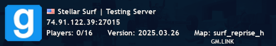 Stellar Surf | Testing Server