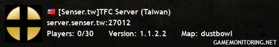 [Senser.tw]TFC Server (Taiwan)