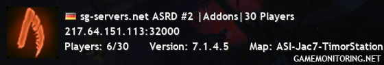 sg-servers.net ASRD #2 |Addons|30 Players
