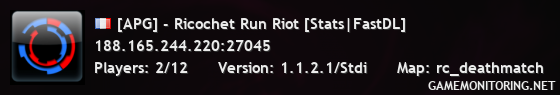[APG] - Ricochet Run Riot [Stats|FastDL]