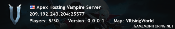 Apex Hosting Vampire Server