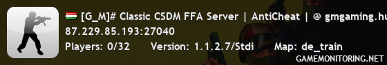 [G_M]# Classic CSDM FFA Server | AntiCheat | @ gmgaming.hu