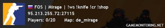 FOS | Mirage | !ws !knife !cr !shop