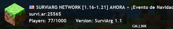 SURVIARG NETWORK [1.16-1.21] AHORA » ¡Evento de Navidad!