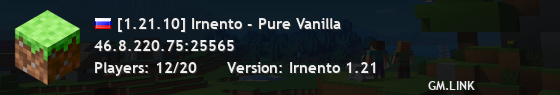 [1.21.10] Irnento - Pure Vanilla