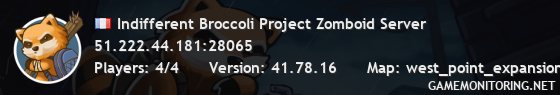 Indifferent Broccoli Project Zomboid Server