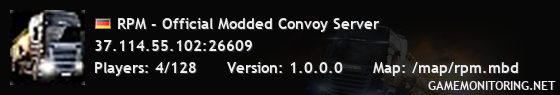 RPM - Official Modded Convoy Server