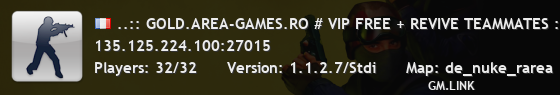 ..:: GOLD.AREA-GAMES.RO # VIP FREE + REVIVE TEAMMATES ::..